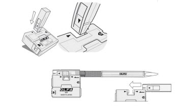 Lames KB pour cutter de précision - scalpel OLFA